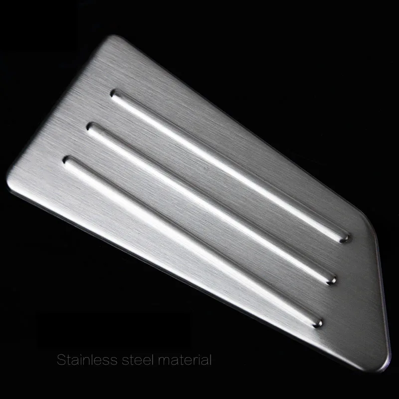 lsrtw2017 stainless steel car driver side foot rest pedal for toyota corolla 2013 e170