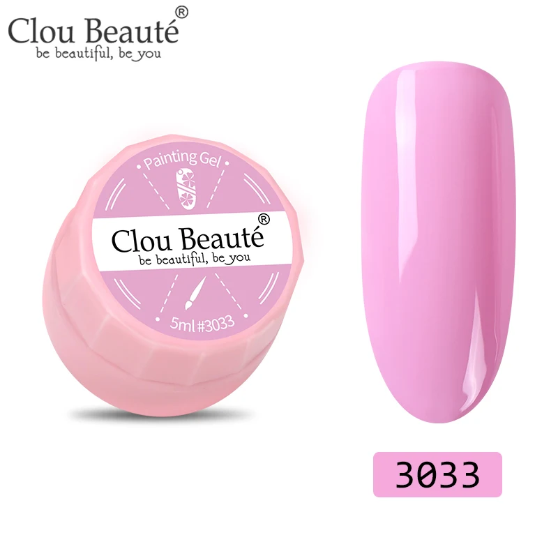 Clou Beaute Гель-лак УФ-лак для ногтей esmaltes permanentes de uv y led Гель-лак для ногтей Гибридный маникюр лак для ногтей - Цвет: 3033