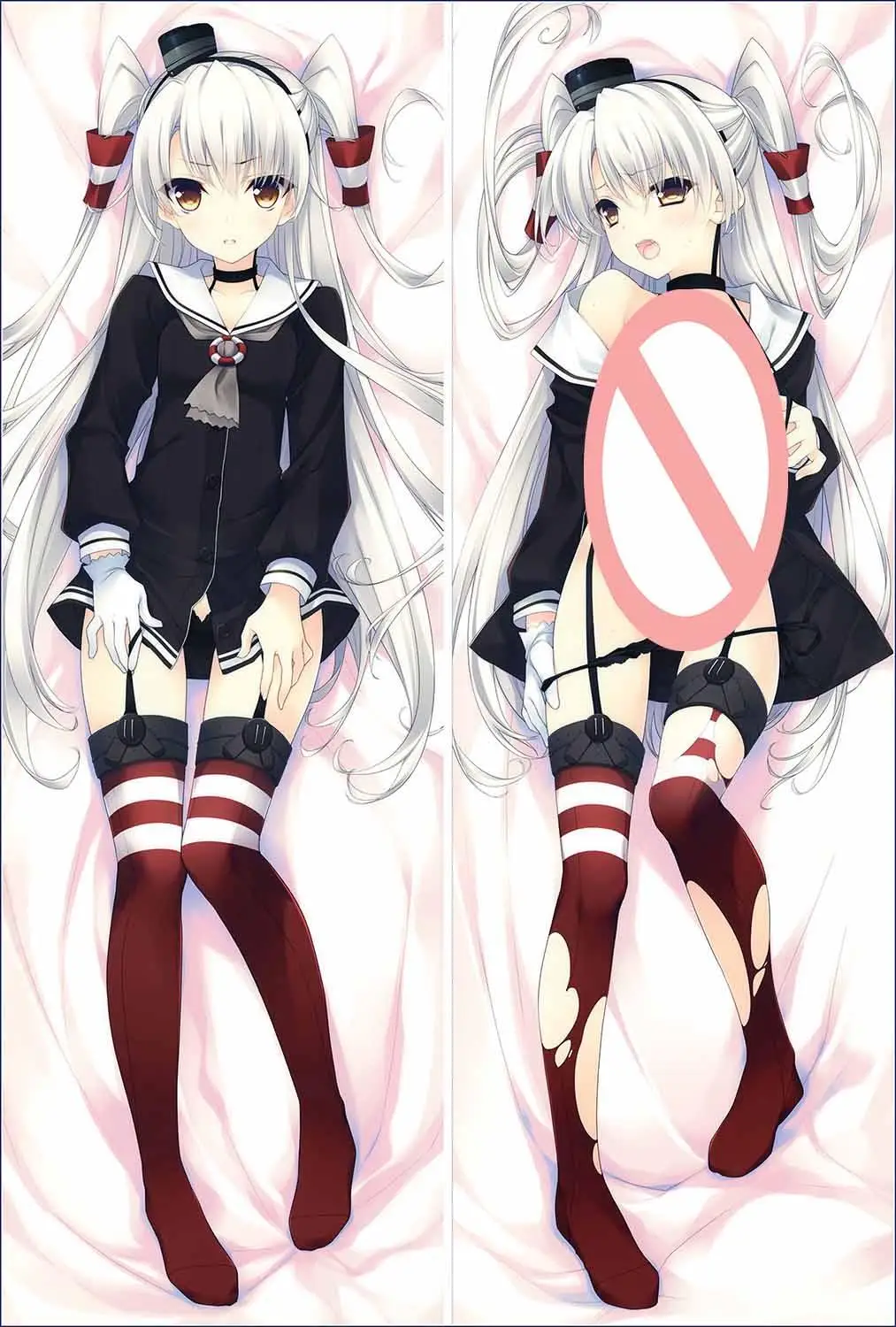S12 Аниме Kantai Коллекция Dakimakura Чехол kancolle Kirishima& Taihou персонажи Shimakaze& Zuikaku Чехол на подушку - Цвет: S12