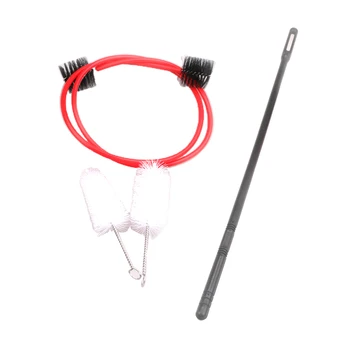 

4 in 1 Trumpet Mouthpiece Brush Value Brush Flexible Brush with Cleaning Stick