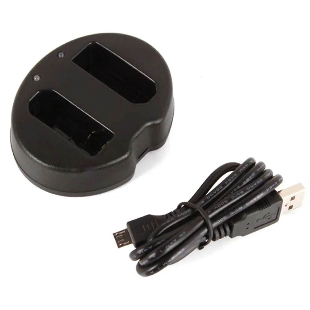 EN-EL14 Dual Channel Charger For Nikon SLR D5500 D5300 D3300 D3200 COOLPIX P7700 Battery | Электроника
