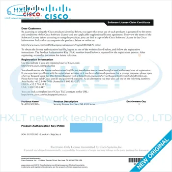 

SL-4320-SEC-K9= Security License for Cisco ISR 4320 Series