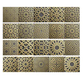 

cz047 Moroccan Tile stickers Waterproof Sticker Self-adhesive Home Decoration