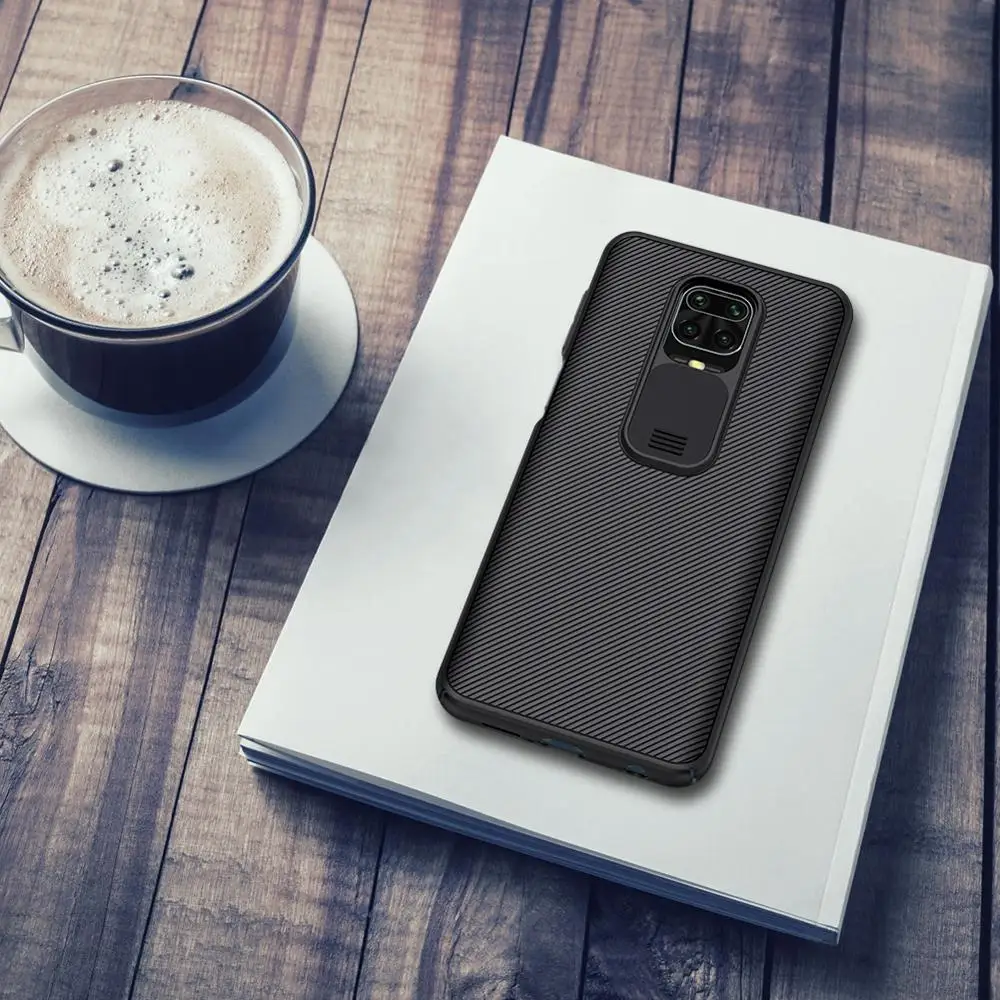 Nillkin Camera Protection Case For Xiaomi Redmi Note 9T 9s Note 9 Pro Max Cases Slide Lens Protect Privacy Cover on Redmi Note9 best flip cover for xiaomi Cases For Xiaomi