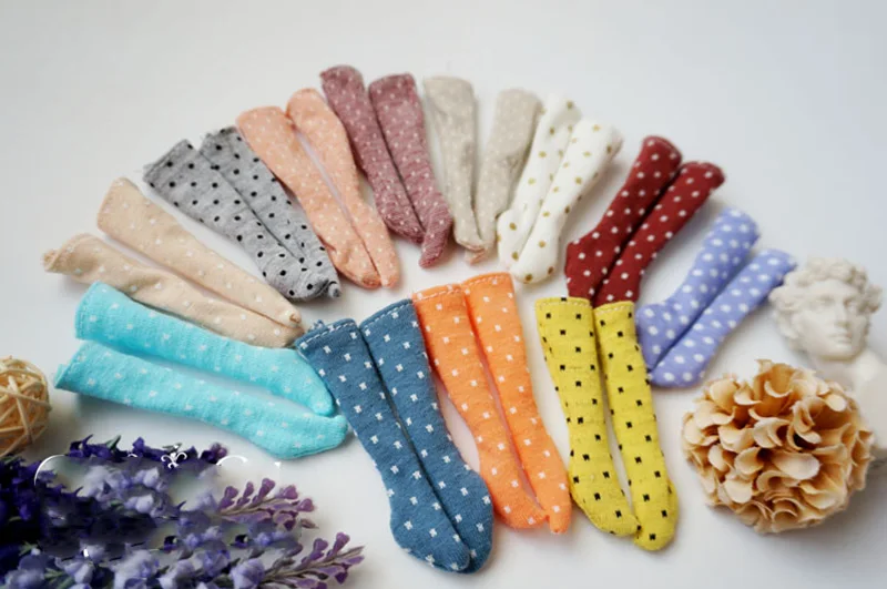 Новинка 1 пара милых носков OB24 носки до колена Blyth для кукол Одежда blyth Barbies Azone Pullip