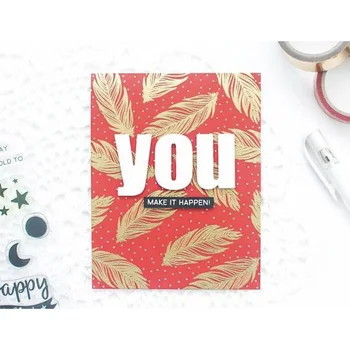 

2020 3D DIY New Metal Cutting Dies Scrapbooking Feather Arrow And For Paper Making Embossing Frame Stencil Card Craft Stamp Set