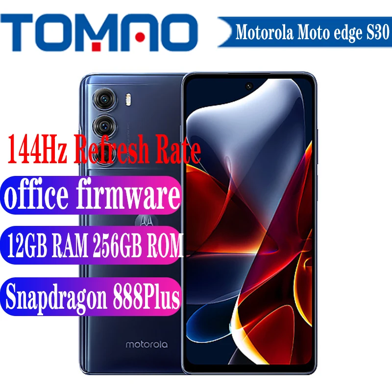 Смартфон Motorola Moto Edge S30 888 дюйма 6 8 Гц 144 МП 5000 мАч 33 Вт Android 11 | Мобильные телефоны и