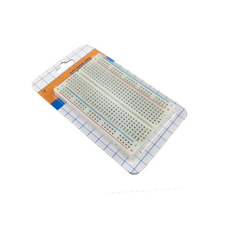 400 Tie Points Solderless PCB Breadboard Mini Universal Universal Test Protoboard DIY Bread Board for Bus Test Circuit Board