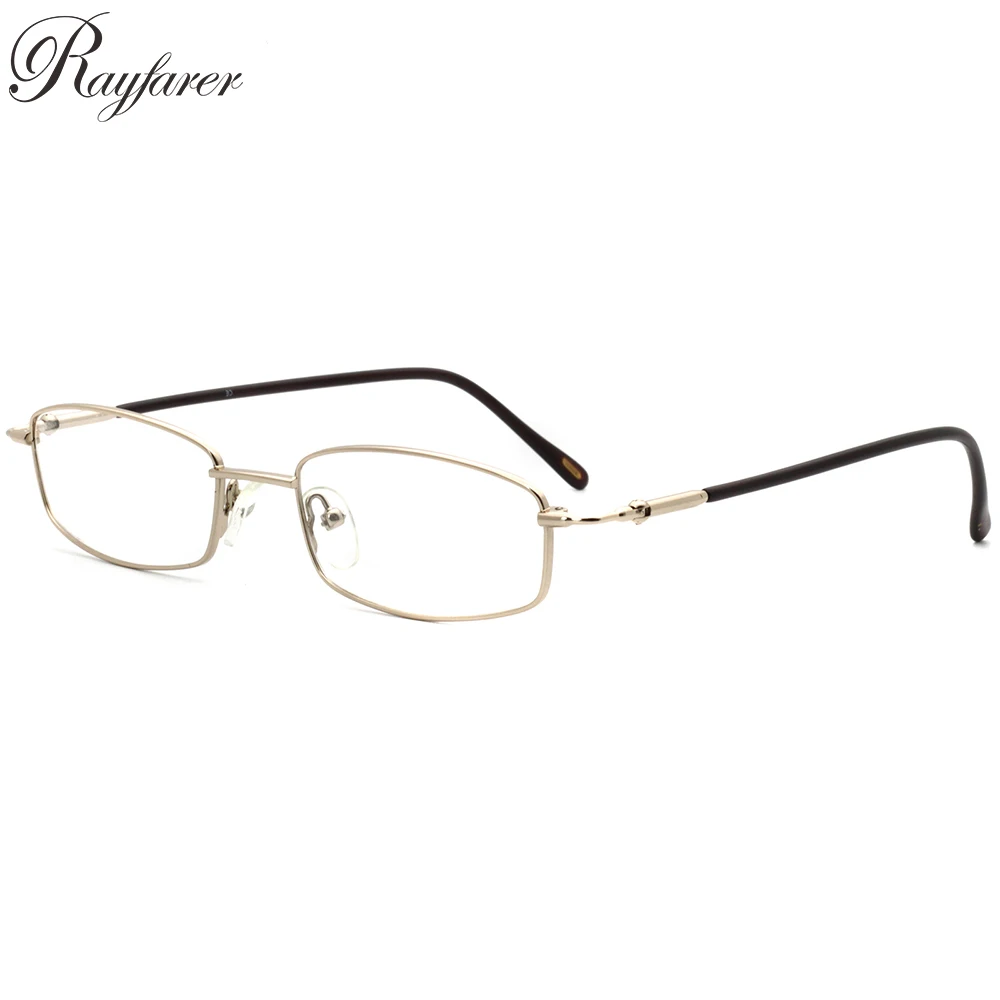 

Eyeglasses Frames Discount Free Shipping Silver Black 180 Degrees Temple Stainless Steel Eyewear Glasses Optical Frame N2009
