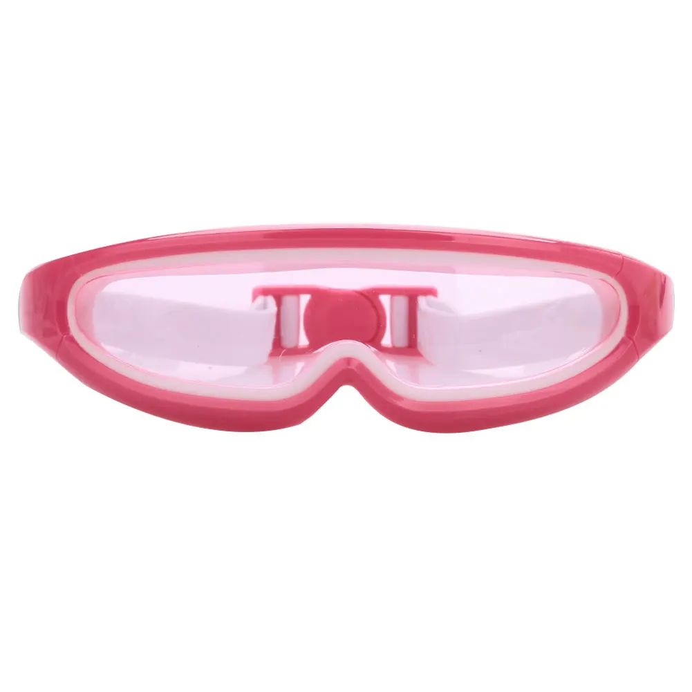 Swimming Mirror Silicone Child Swimming Goggles Polycarbonate Anti Fog Goggles Beach Breaststroke Diving Glasses Swim - Цвет: Pink