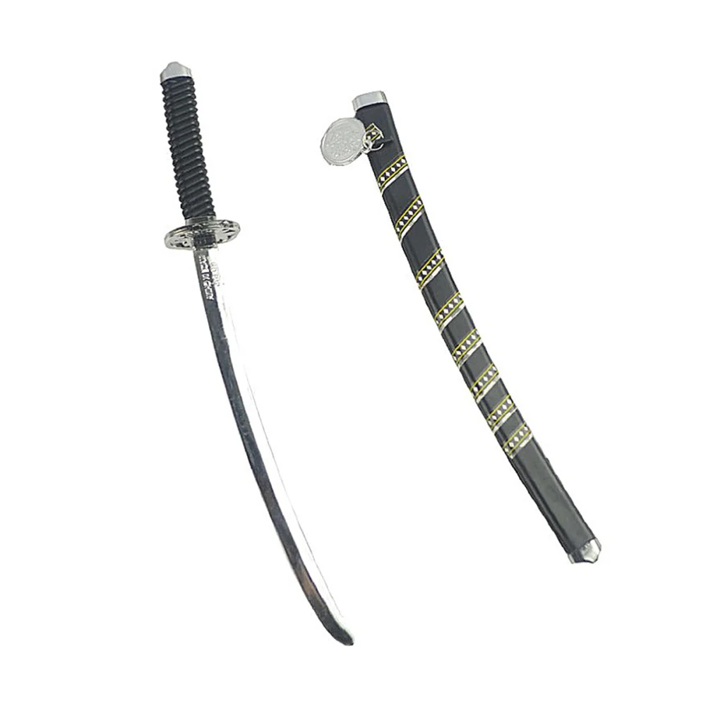 Plastic Japanese Samurai Toy Sword Halloween Dress Up Props Children s Toy Knife Props Small Size