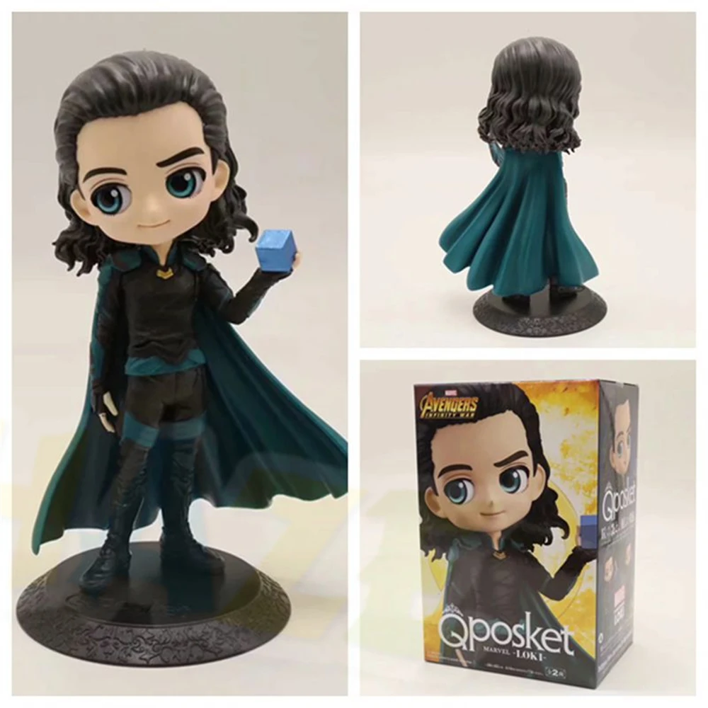 Loki Figure Toys Q Ver. Фигура Мстителей Marvel модель игрушки коллекция 14 см | Игрушки и хобби