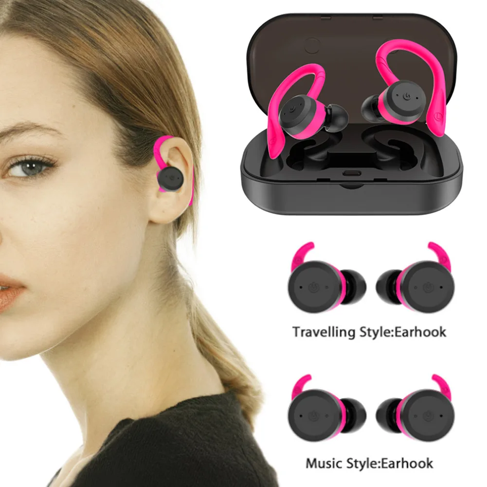Новые мини-наушники True wireless Bluthtooth 5,0 спортивные наушники-вкладыши Hifi наушники-гарнитуры