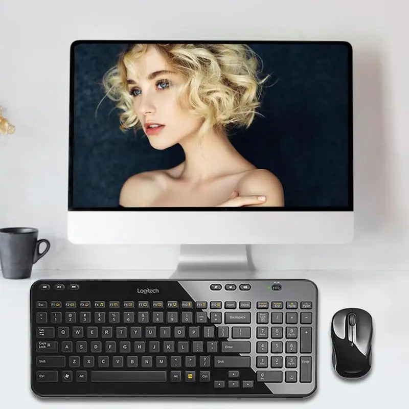 Lotech MK365 Беспроводная клавиатура USB Универсальный Приемник 1000 dpi мышь комбо набор для домашнего офиса ноутбук