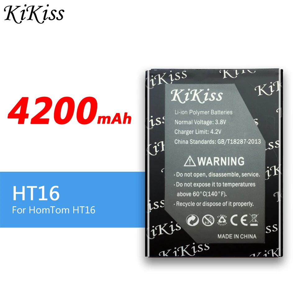 Новый высококачественный аккумулятор HT16 4200 мАч для телефона Homtom Pro|Аккумуляторы