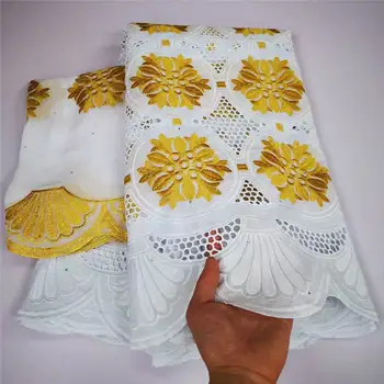 

Hot Selling 100% Cotton African Dry Lace Fabric Nigerian Lace Fabric 2020 High Quality Swiss Voile lace In Switzerland !LY102352