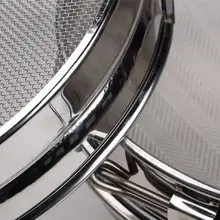 Двухэтажные фильтры для меда из нержавеющей стали сетчатый фильтр для сети инструменты для пчеловодства E65B