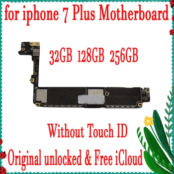 

With ios system for iphone 7 plus 5.5inch Mainboard with/no Touch ID,100% Original unlocked for iphone 7P Motherboard Good test