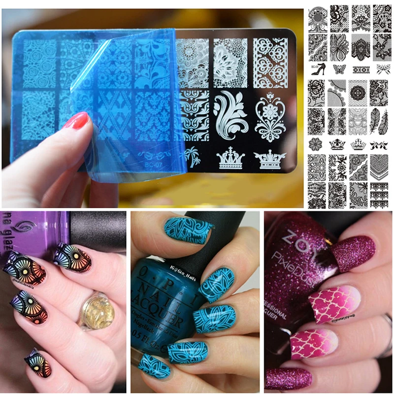 

Nail Unicorn Stamping Printing Plate Manicure Nail Art Decoration Image Stamp Plate for Women Lady Nail Girl Nail Beauty