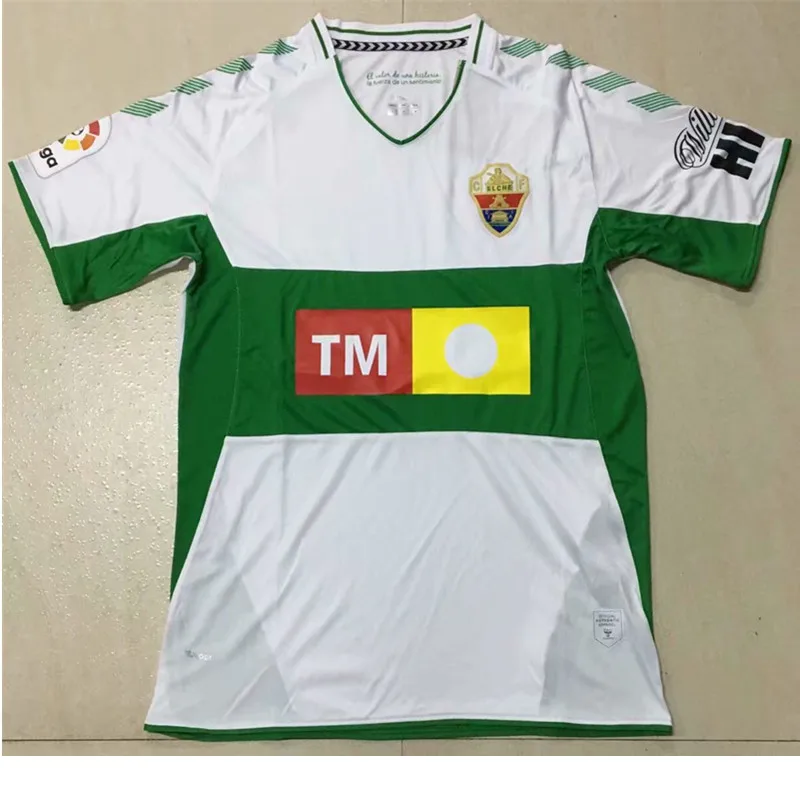 Elche Беговая быстросохнущая футболка дышащая 19 20 Elche рубашка - Цвет: Черный