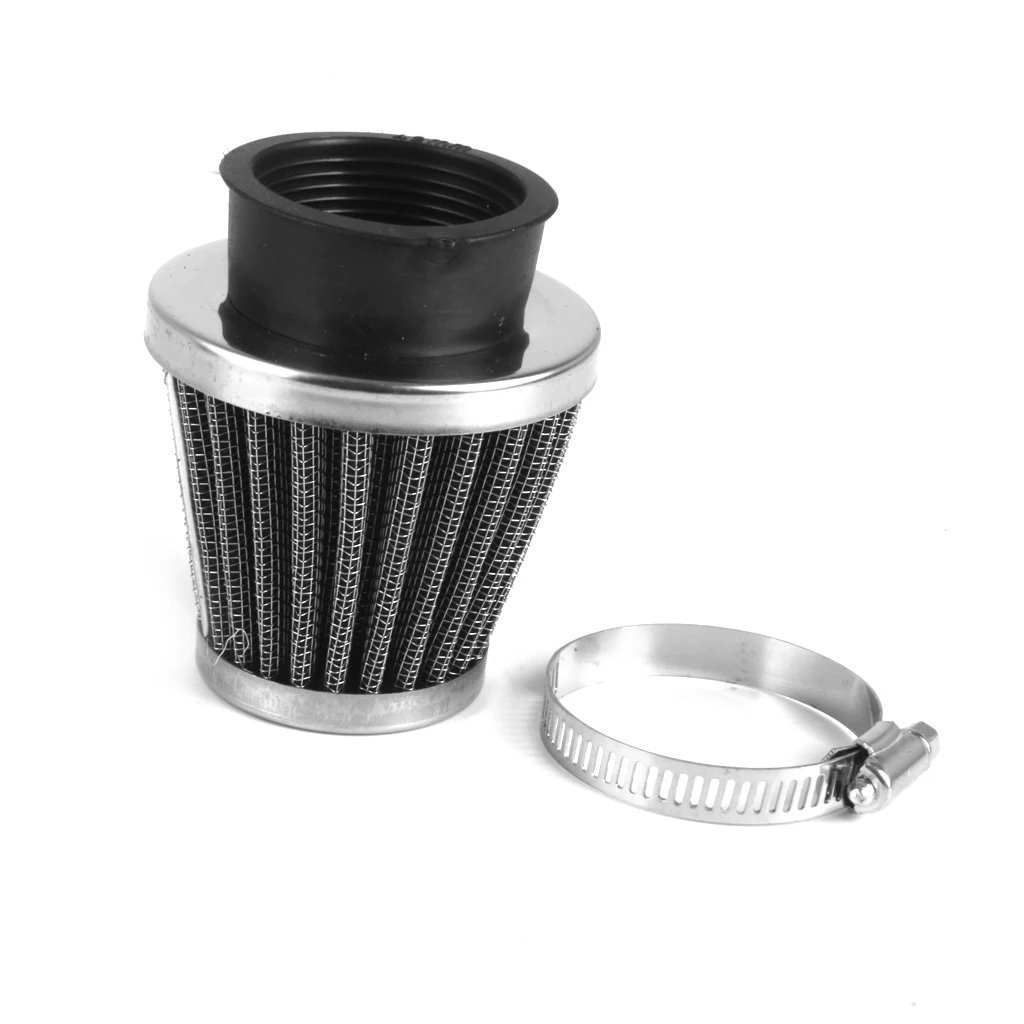 42mm Motorcycle ATV Cone Air Cleaner Filter ntake For Suzuki Honda