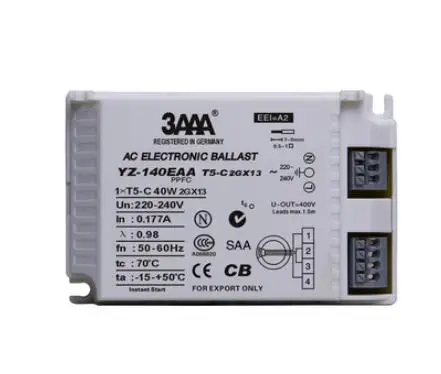 Флуоресцентная лампа электронный балласт для T5 40 Вт 220-240 В переменного тока |