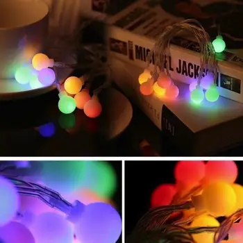 

Fairy String Light 80LED Yard Outdoor Waterproof Fairy String Durable Round Ball Wedding Xmas Decor Fairy Light Garden Festival