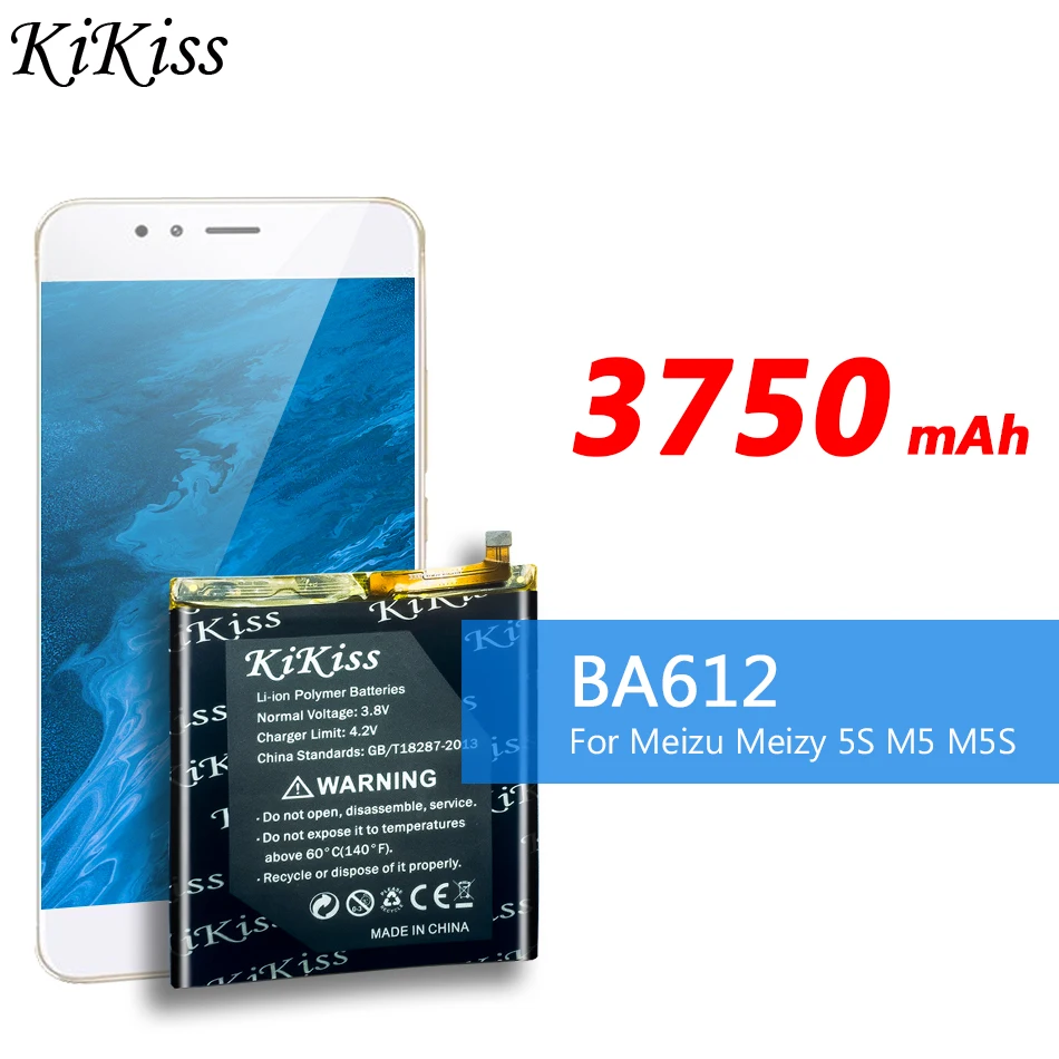 Мощный аккумулятор BA612 для Meizu 3750 M5S M612Q M612M мА · ч набор инструментов высокой