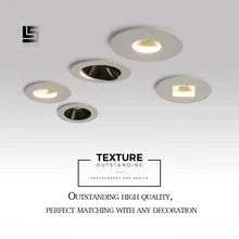 Светодиодный прожектор 5 Вт 7 Вт COB высококлассный гостиничный инженерный светильник встроенное светодиодное коммерческое освещение супер светодиодный настенный светильник