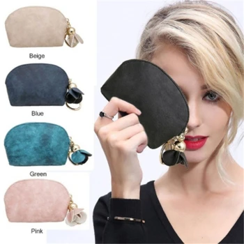 

Coin Purse Women Small Key Case Mini Cute Wallet Money Bag Holder Zip Purse Clutch Handbag For Girl Kid Flower Coin Pouch