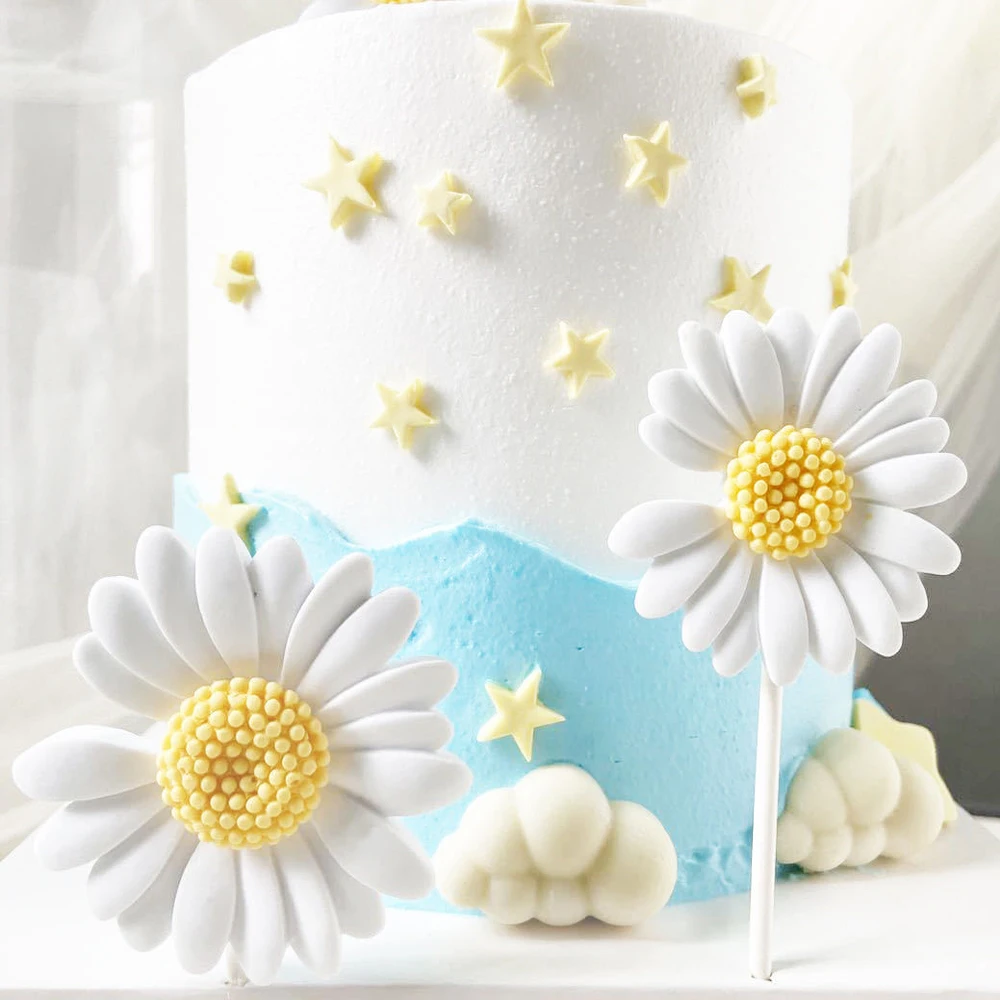 Daisy Chamomile Flower Silicone Mold for Aromatherapy, Handmade Crafts, and More