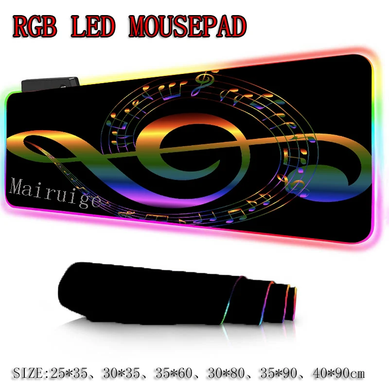 Большой коврик для мыши Mairuige DJ с ручным приводом RGB PED нетбук компьютер