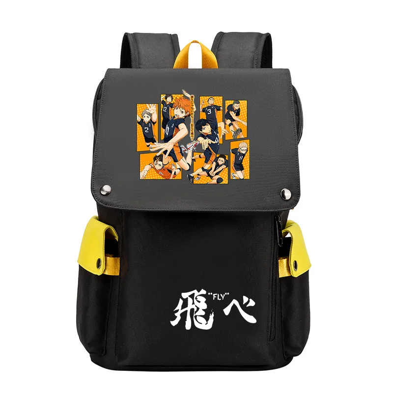Женский рюкзак для ноутбука Haikyuu Karasuno большой школьный VBC путешествий