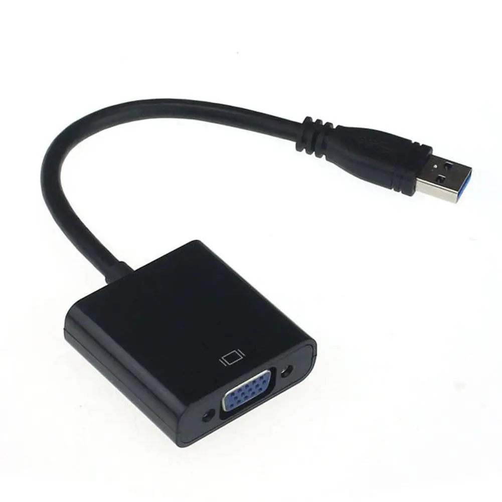 1080P USB 3 0 к VGA Мульти-дисплей видео Графический внешний кабель адаптер провода для
