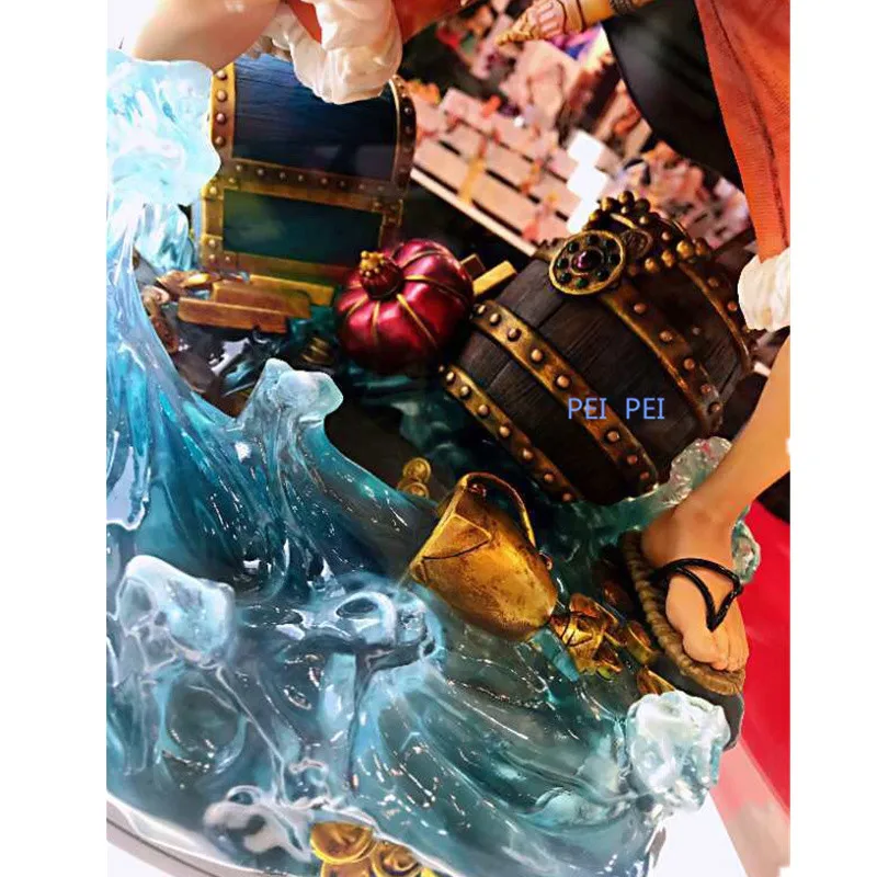 Аниме одна деталь статуя Обезьяна D. Luffy 1/4 GK полноразмерная портретная смола/ПВХ фигурка Коллекционная модель игрушки Q945