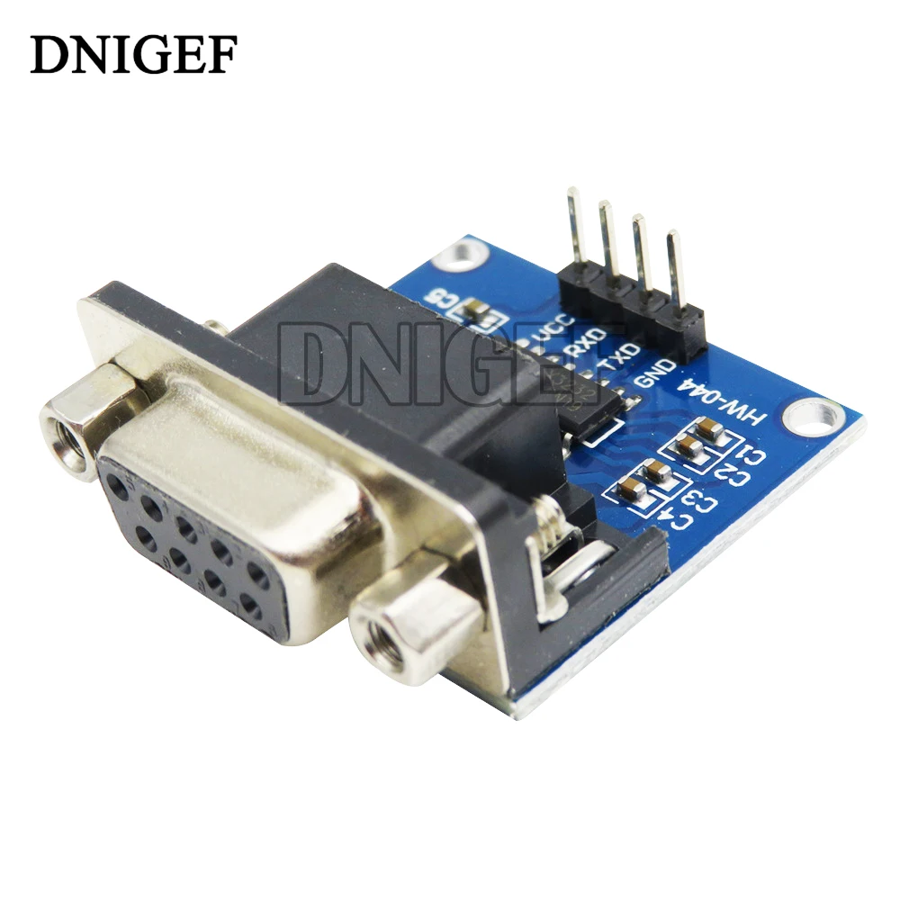 MAX3232 RS232 to TTL Serial Port Converter Module Female DB9 Connector MAX232 Flashing Board