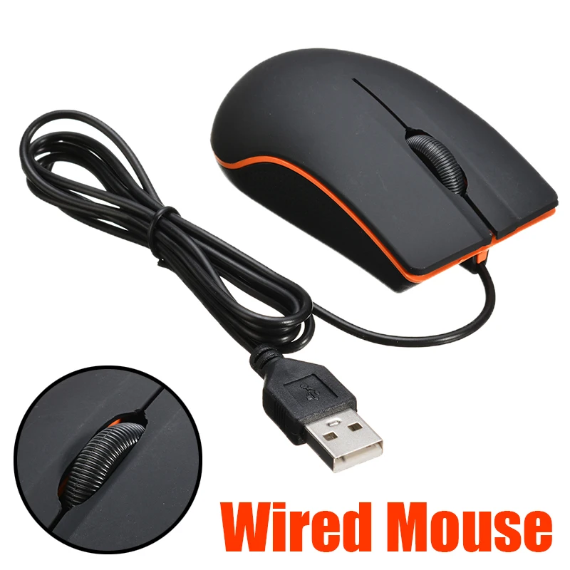 USB Проводная мышь светодиодный USB Проводная игровая оптическая мышь 2 кнопки Игровые Мыши для ПК ноутбука Компьютерные игры
