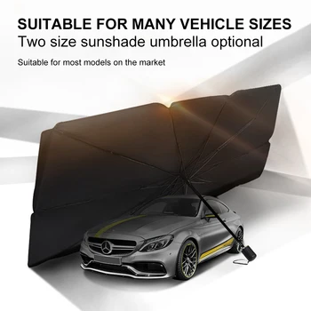 

Car Anti UV Protector Parasol Reflector Auto Front Window Sunshade Covers Car Protector Interior Windshield Protection Umbrella