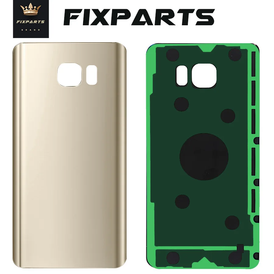 Original For Samsung Galaxy Note5 Note 5 Back Battery Cover 3D Glass Housing Cover for Samsung Note 5 Door Rear Case Replacement