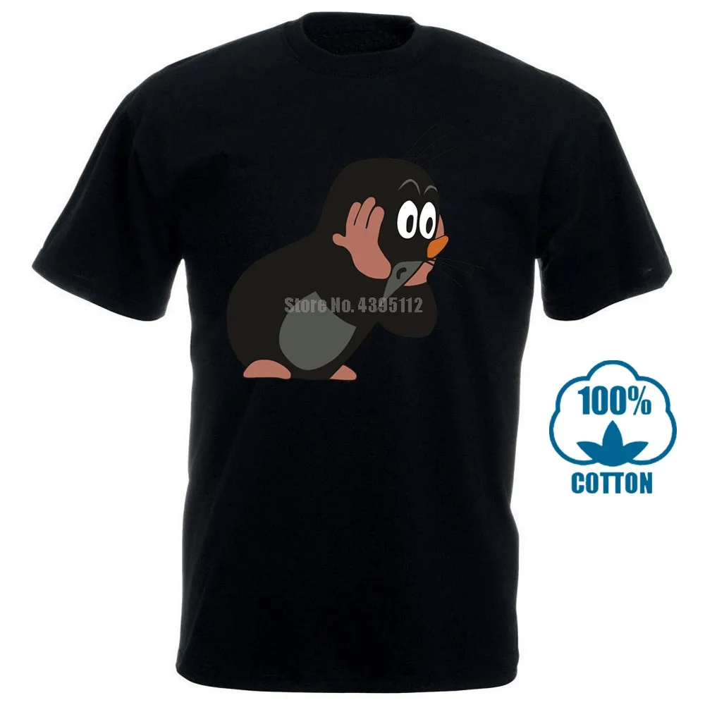 

Men T Shirt Krtek Cartoon The Story Of A Mole Summer Tops T Shirt Novelty Tshirt Women