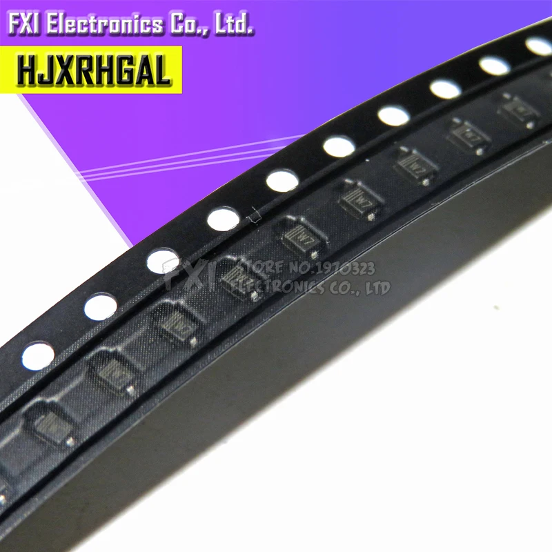 100 шт. SMD зенеровский диод 4V7 SOD-323 0805 0 25 Вт BZT52C4V7 W7 MM3Z4V7 | Электронные компоненты и