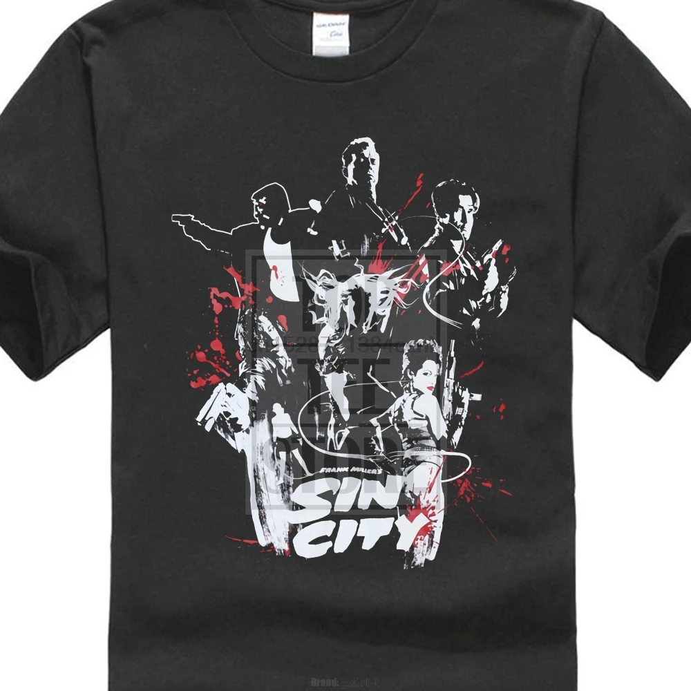 Футболка Herren с логотипом Sin City Black Indiego S |