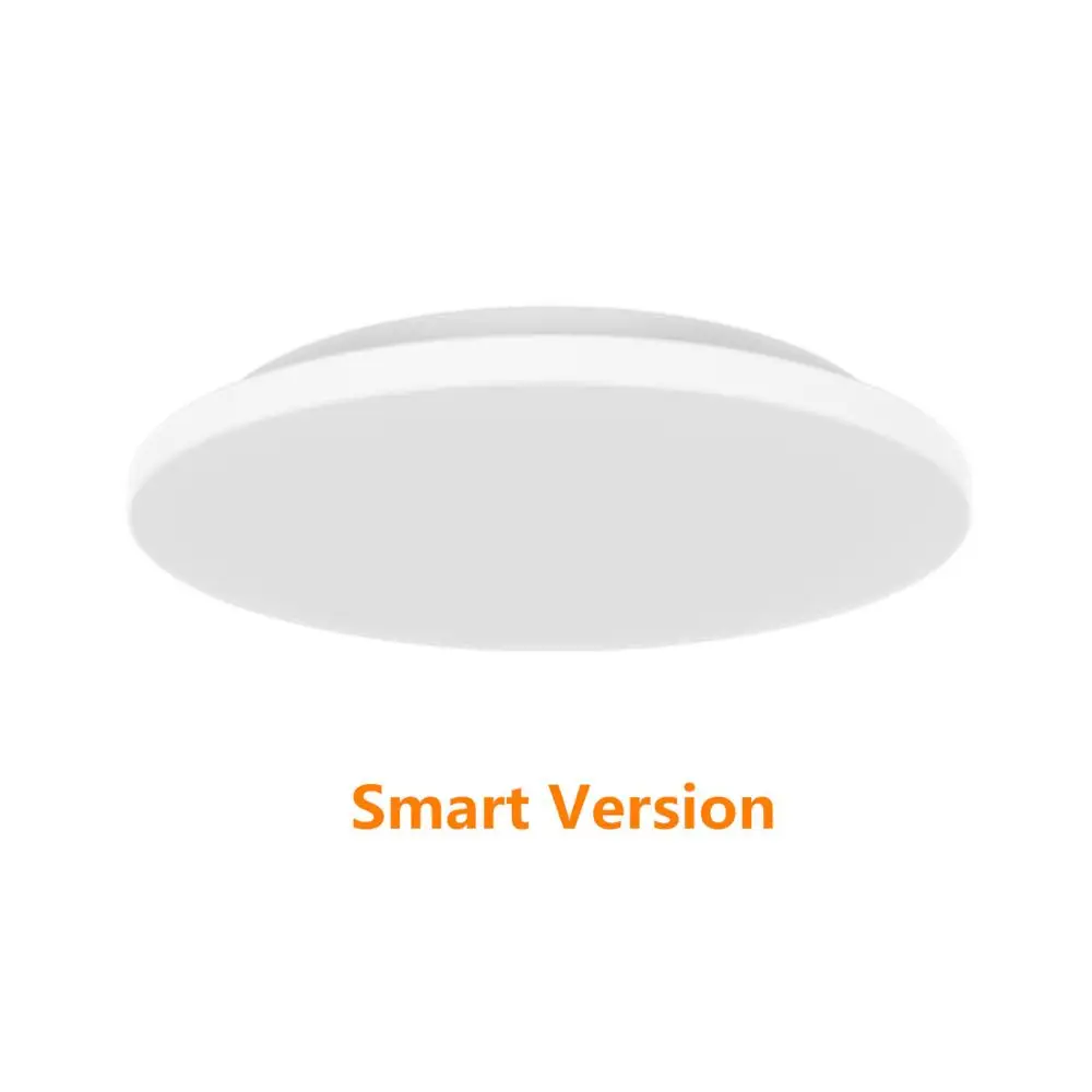 Xiaomi Yeelight светодиодный потолочный светильник 420 мм пульт дистанционного управления 24 Вт 3 передач Регулируемый пылезащитный потолочный светильник для гостиной спальни - Цвет: Smart Version
