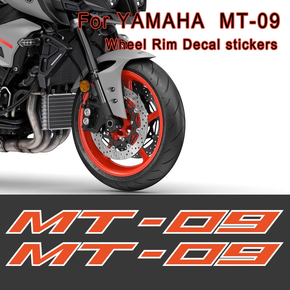 Для YAMAHA MT-09 MT09 MT 09, колесные диски внутренний шлем бак корпус Наклейка мотоцикл Стикеры пленка для печати