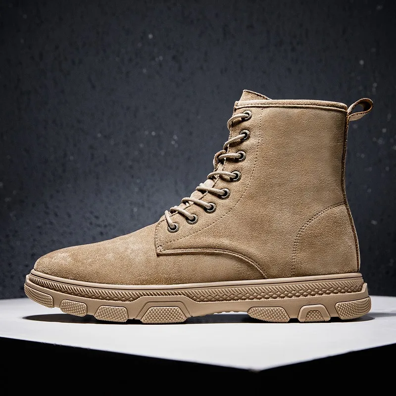Popular Military Boots For Men Designer Working Safety Men Boots Black Military Combat Men Boots Rubber Flats Leather Boots Men Popular Military Boots For Men Designer Working Safety Men Boots Black Military Combat Men Boots Rubber Flats Leather Boots Men