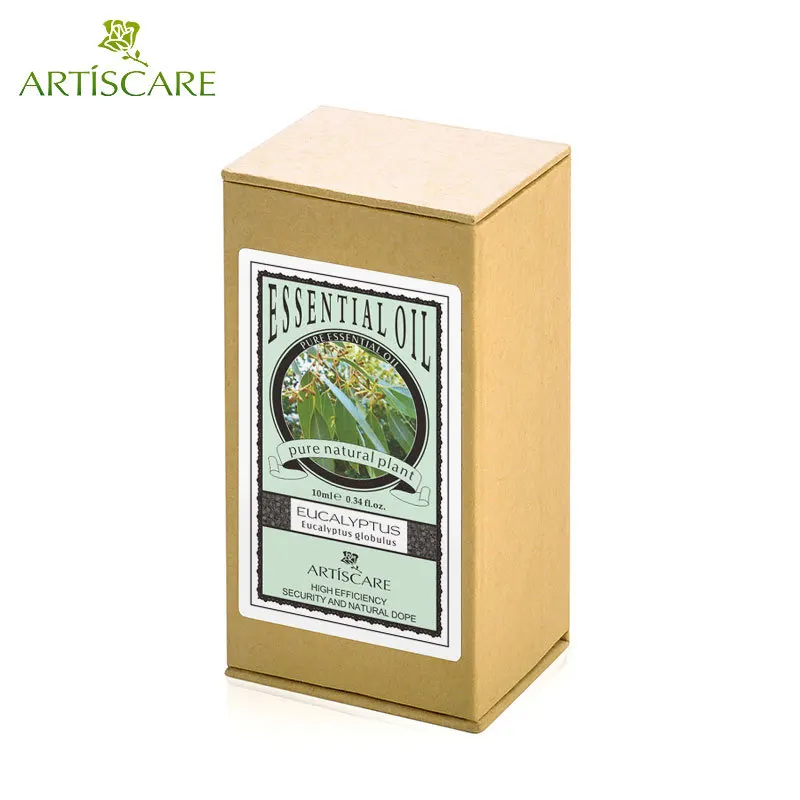 ARTISCARE 100% эфирное масло чистого эвкалипта 10 мл для освежающей кожи и
