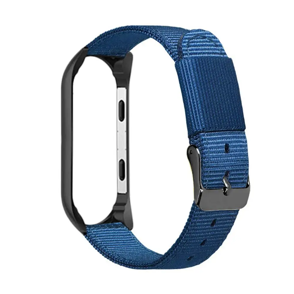 Для Xiaomi 3 4m Mi Band 4 Универсальный спортивный Премиум холщовый сменный ремешок