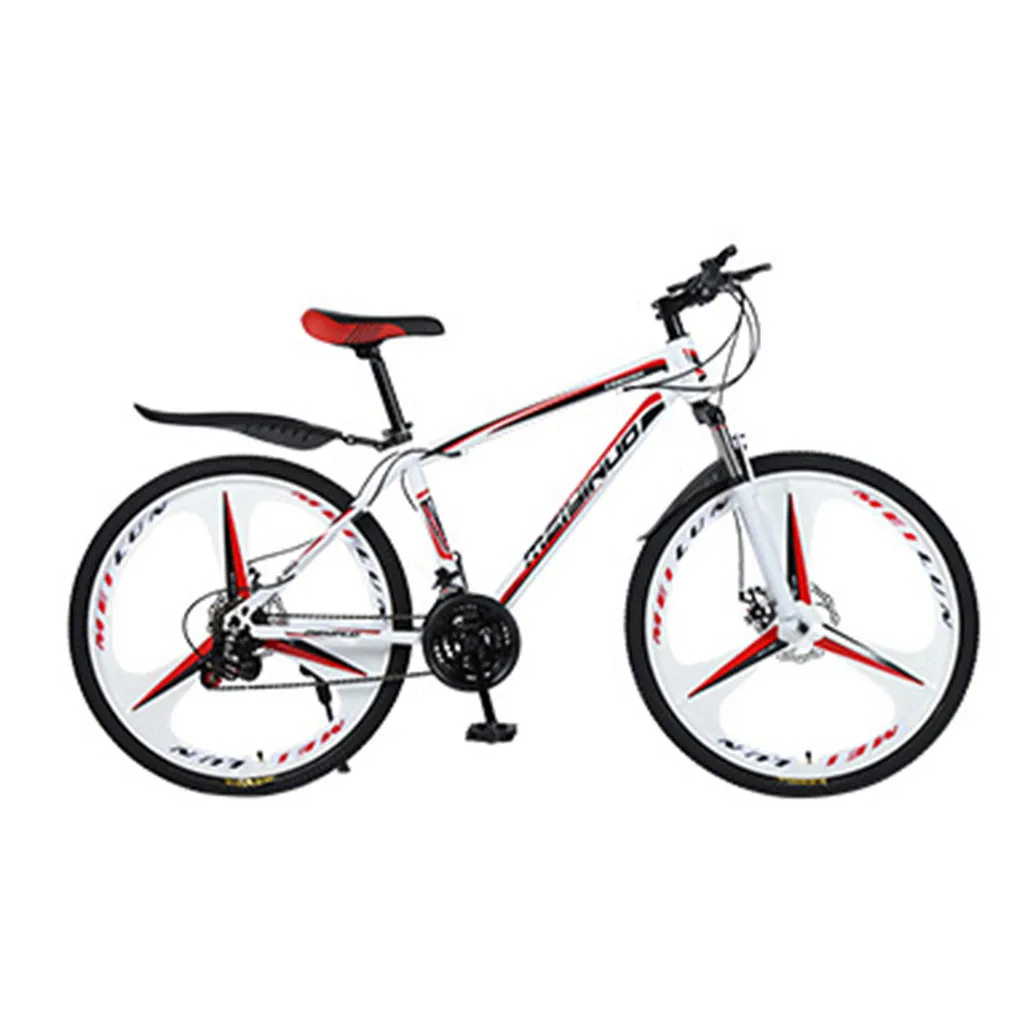 Outroad Mountain Bike 21speed Aluminum Alloy Bicycle 26 Inch Mountain Bike Variable Speed Dual Disc Brakes Bike Free Deliver JG3