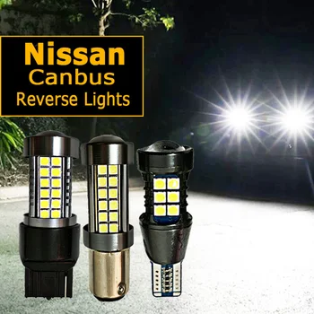 

1pcs Car LED Reverse Light Backup Lamp W16W 921 T15 BA15S For Nissan Qashqai Tiida New Teana SYLPHY Juke X-trail Almera NV200