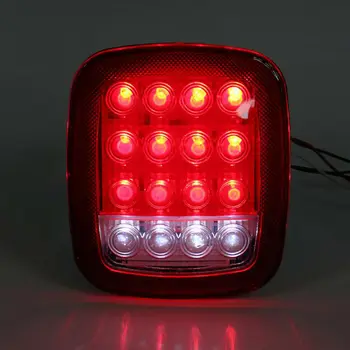 

Acrylic Lens 16-LED Universal Stop Tail Signal Backup Light Lamp For Jeep Truck